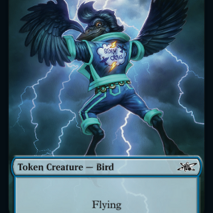 Squirrel // Storm Crow Double-Sided Token [Unfinity Tokens]