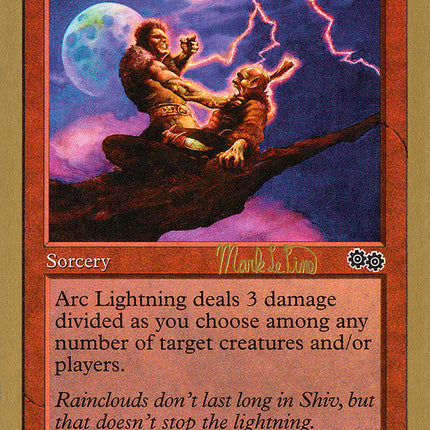 Arc Lightning (Mark Le Pine) [World Championship Decks 1999]
