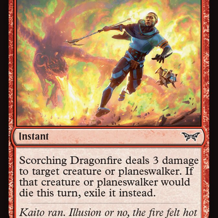 Scorching Dragonfire [Duskmourn: House of Horror]
