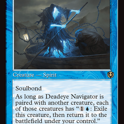 Deadeye Navigator (Retro Frame) [Innistrad Remastered Promos]