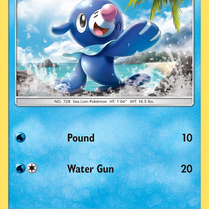 Popplio (39/149) [Sun & Moon: Base Set]
