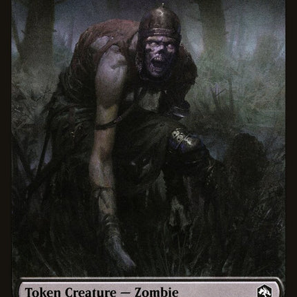 Treasure // Zombie Double-Sided Token [Dungeons & Dragons: Adventures in the Forgotten Realms Tokens]