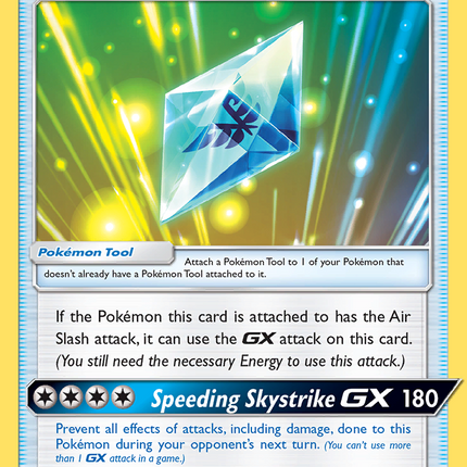 Flyinium Z: Air Slash (195/236) [Sun & Moon: Unified Minds]