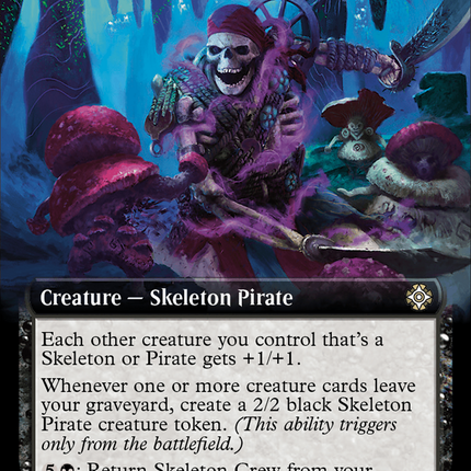 Skeleton Crew (Extended Art) [The Lost Caverns of Ixalan Commander]