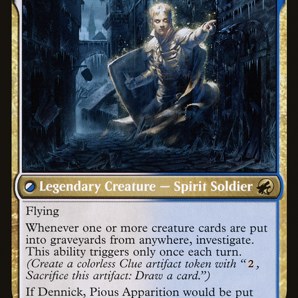 Dennick, Pious Apprentice // Dennick, Pious Apparition [Secret Lair: From Cute to Brute]