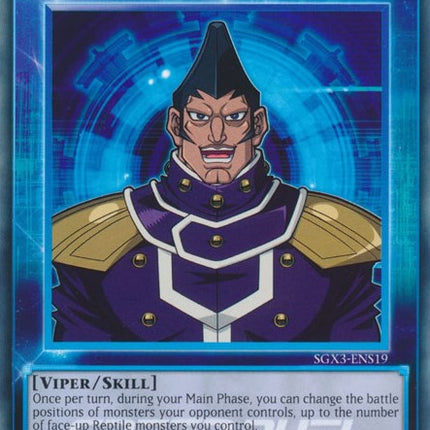 Cold-Blooded Tactician [SGX3-ENS19] Common