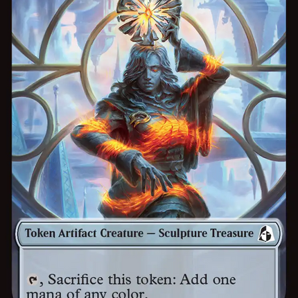 Sculpture Treasure // Beast Double-Sided Token [Reality Fracture Tokens]