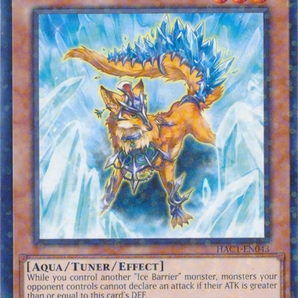 Defender of the Ice Barrier (Duel Terminal) [HAC1-EN043] Common