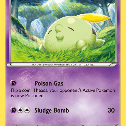 Gulpin (37/119) [XY: Phantom Forces]