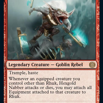 Rhuk, Hexgold Nabber [Phyrexia: All Will Be One]