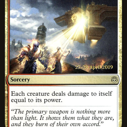 Solar Blaze [War of the Spark Prerelease Promos]