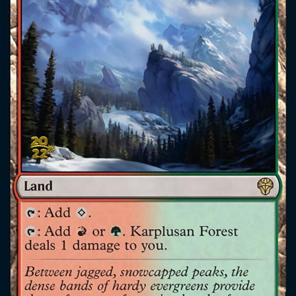 Karplusan Forest [Dominaria United Prerelease Promos]
