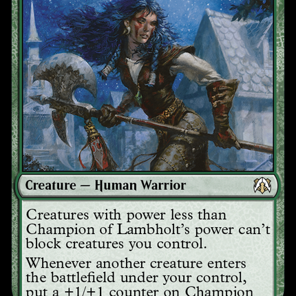 Champion of Lambholt [March of the Machine Commander]
