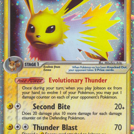 Jolteon ex (109/113) [EX: Delta Species]
