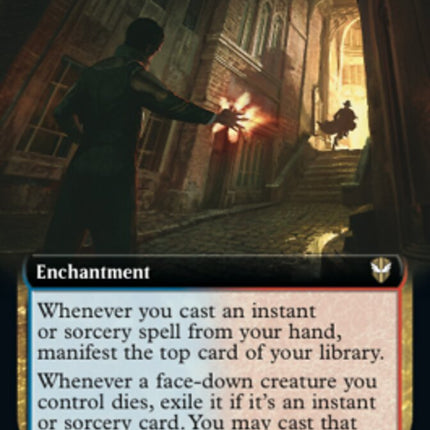 Cryptic Pursuit (Extended Art) [Streets of New Capenna Commander]