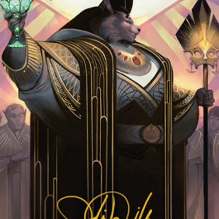 Jetmir, Nexus of Revels 2 Art Card (Gold-Stamped Signature) [Streets of New Capenna Art Series]