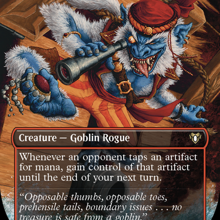 Treasure Nabber (Borderless Alternate Art) [Commander Masters]