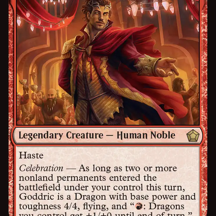 Goddric, Cloaked Reveler [Foundations Commander]