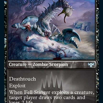Fell Stinger (Play Promo) [Innistrad: Crimson Vow]