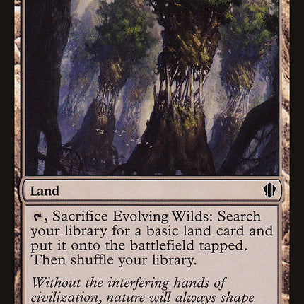 Evolving Wilds [Commander 2013]