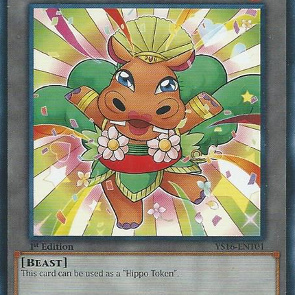 Hippo Token (Orange) [YS16-ENT01] Common