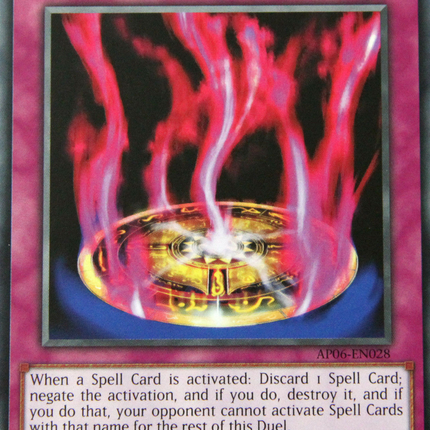 Cursed Seal of the Forbidden Spell [AP06-EN028] Common