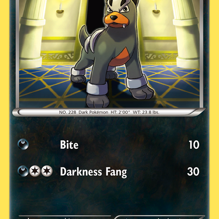 Houndour (74/124) [Black & White: Dragons Exalted]
