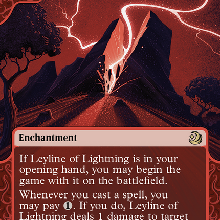 Leyline of Lightning [Wilds of Eldraine: Enchanting Tales]