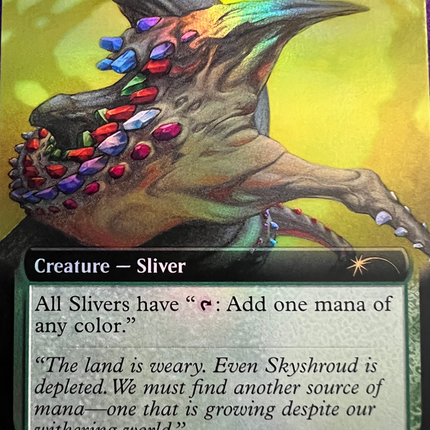 Gemhide Sliver (Extended Art) [Secret Lair Drop Series]
