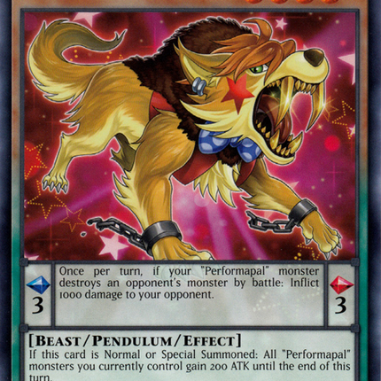 Performapal Gold Fang [CYHO-EN095] Rare