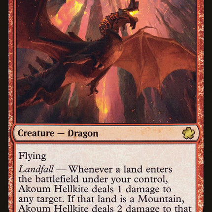 Akoum Hellkite [Game Night 2019]