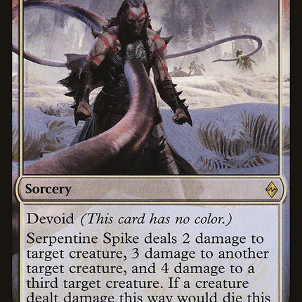 Serpentine Spike [Battle for Zendikar]