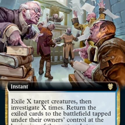 Disorder in the Court (Extended Art) [Innistrad: Crimson Vow Commander]
