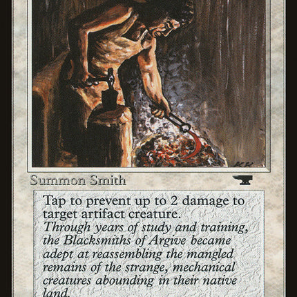 Argivian Blacksmith [Antiquities]