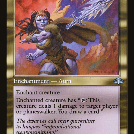 Quicksilver Dagger (Retro) [Dominaria Remastered]