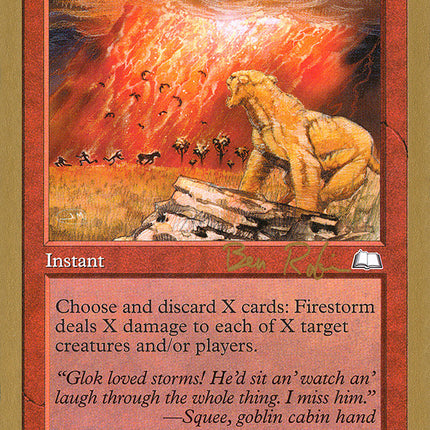 Firestorm (Brian Selden) [World Championship Decks 1998]