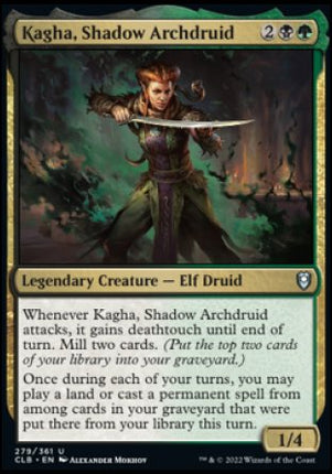 Kagha, Shadow Archdruid [Commander Legends: Battle for Baldur's Gate]