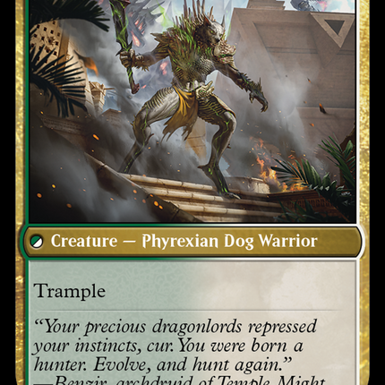 Tarkir Duneshaper // Burnished Dunestomper [March of the Machine]