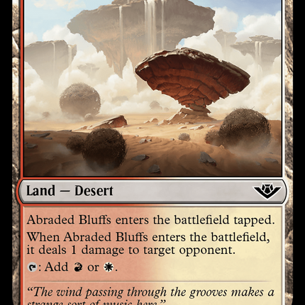 Abraded Bluffs [Outlaws of Thunder Junction]
