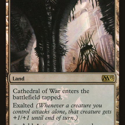 Cathedral of War (Buy-A-Box) [Magic 2013 Promos]
