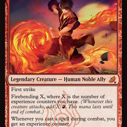 Zuko, Firebending Master [Avatar: The Last Airbender: Eternal-Legal]