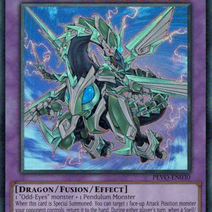 Odd-Eyes Vortex Dragon [PEVO-EN030] Super Rare