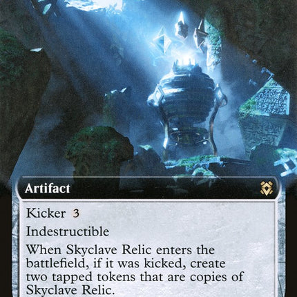 Skyclave Relic (Extended Art) [Zendikar Rising]