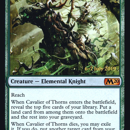 Cavalier of Thorns [Core Set 2020 Prerelease Promos]