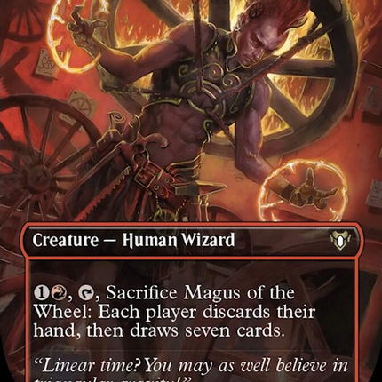 Magus of the Wheel (Borderless Alternate Art) [Commander Masters]