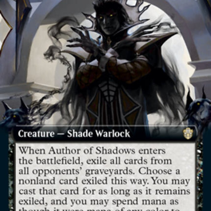 Author of Shadows (Extended Art) [Commander 2021]