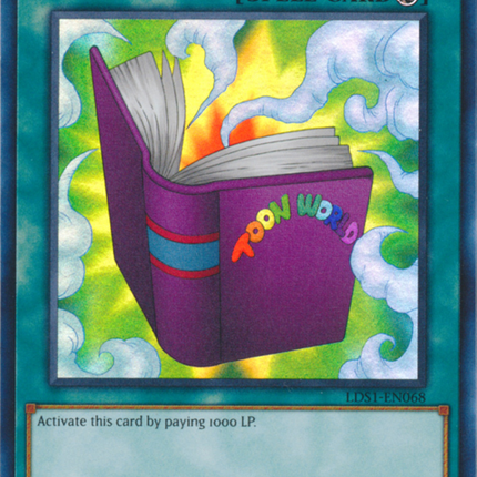 Toon World (Green) [LDS1-EN068] Ultra Rare