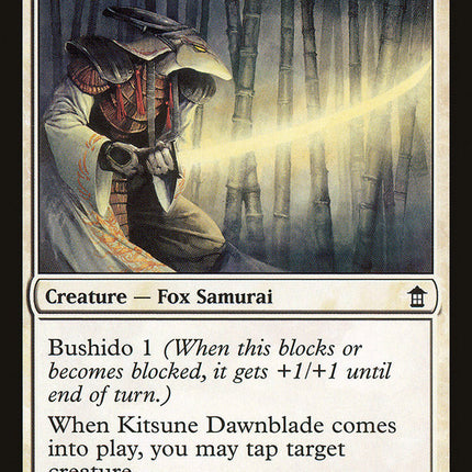 Kitsune Dawnblade [Saviors of Kamigawa]