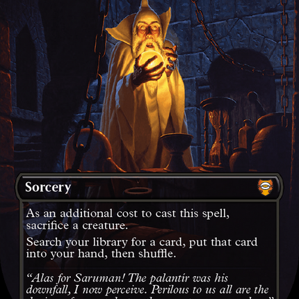 Diabolic Intent (Borderless) [The Lord of the Rings: Tales of Middle-Earth Commander]