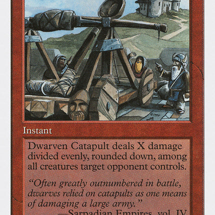 Dwarven Catapult [Fifth Edition]